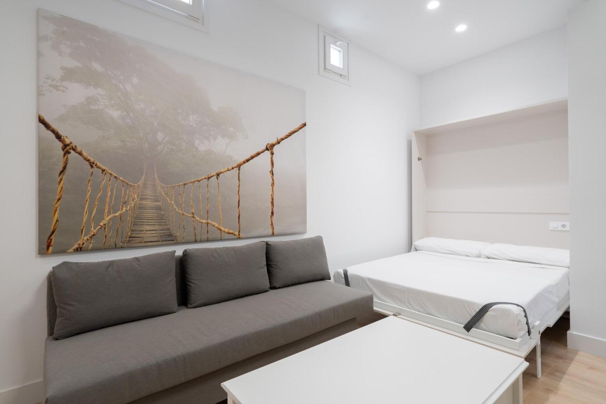 Loft Para 4 Personas En Cuatro Caminos Alquiler Temporal Madrid Ngoại thất bức ảnh